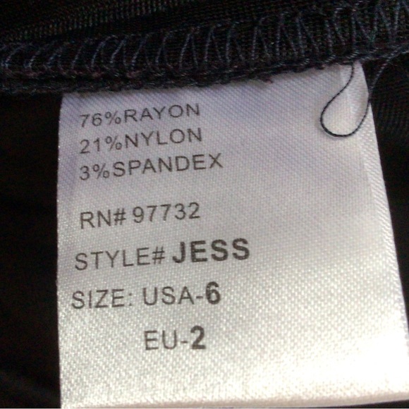 LIOR PARIS JESS Women’s Straight Leg Capri, 360 Degree Control Top Lining, 6 - Picture 6 of 9